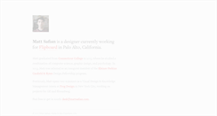 Desktop Screenshot of mattsafian.com